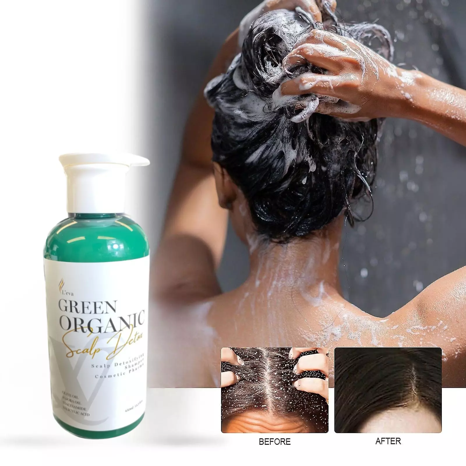 Trước và sau khi sử dụng sản phẩm Green Organic